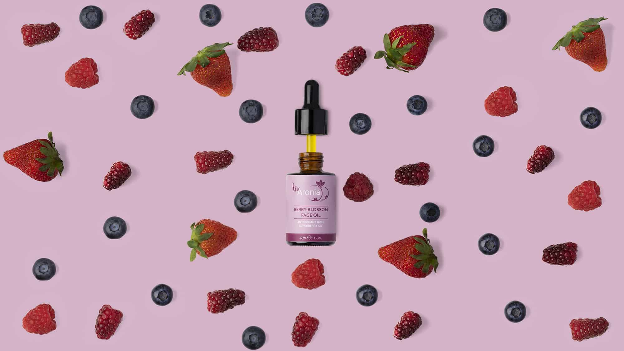 Berry Blossom Face Oil By Liv Aronia For All Skin Types