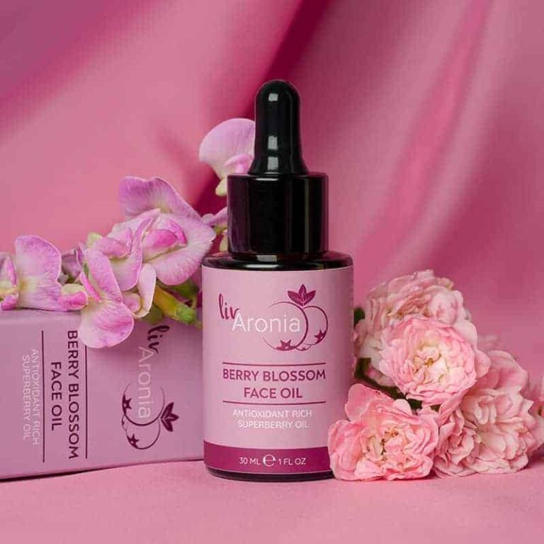 Berry Blossom Face Oil By Liv Aronia For All Skin Types