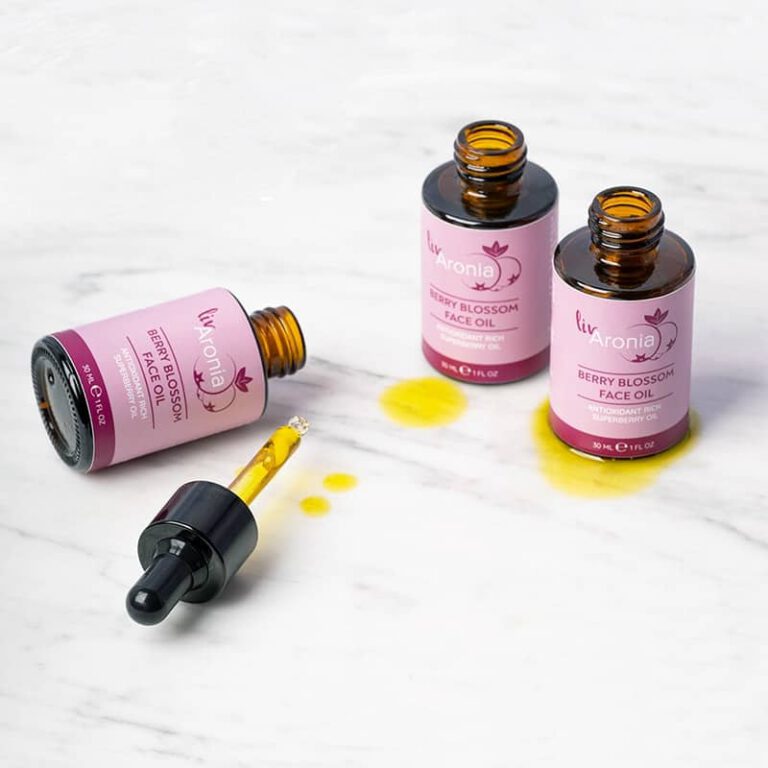 Berry Blossom Face Oil By Liv Aronia For All Skin Types